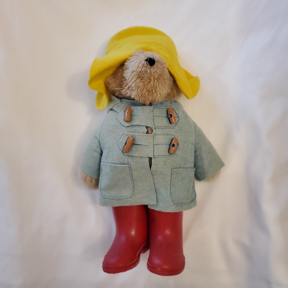 RARE Paddington Bear 14" Plush Vintage 1981  Eden Toys Stuffed‎ Animal